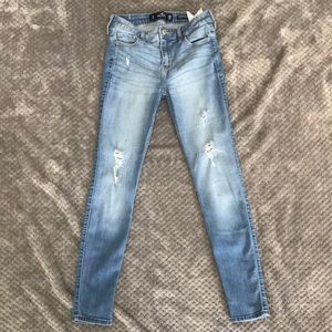 Hollister Ripped Mid-Rise Skinny Jeans